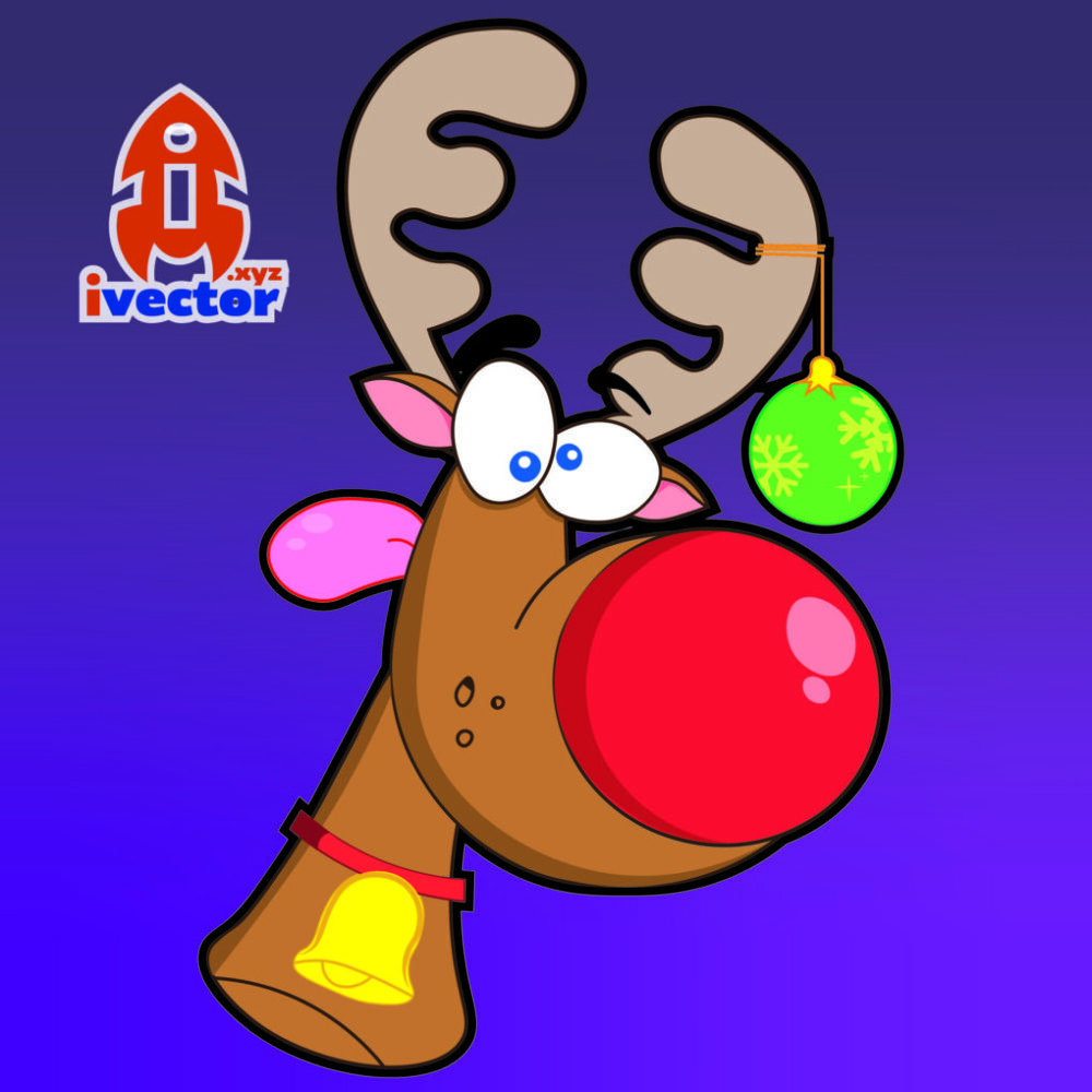 REN NAVIDEÑO CON NARIZ DE ESFERA EPS PDF EDITABLE