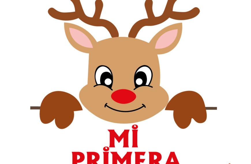 RENO MI PRIMERA NAVIDAD VECTOR EPS PDF EDITABLE