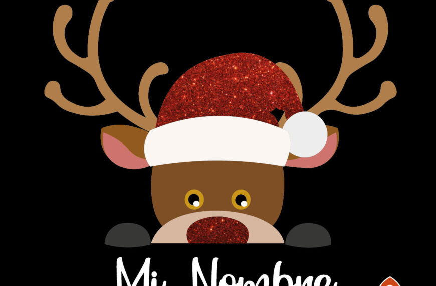 RENO NAVIDAD NOMBRE VECTOR EPS PDF NAVIDEÑO