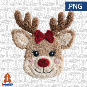RENO-NAVIDENO-HEMBRA-SONRISA-CROCHET-A1-300x300 VECTORES Y RECURSOS