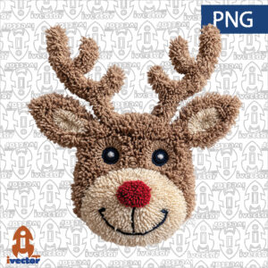 RENO-NAVIDENO-SONRISA-CROCHET-A1-300x300 VECTORES Y RECURSOS