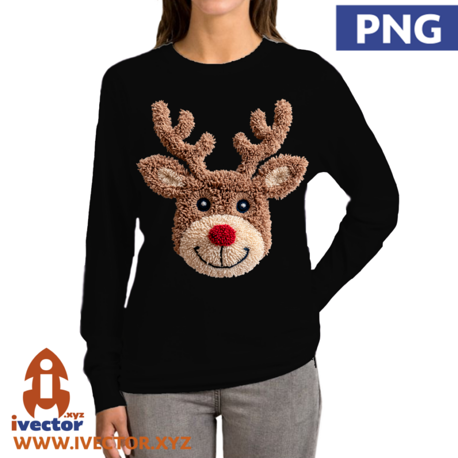 RENO-NAVIDENO-SONRISA-CROCHET-p1 RENO NAVIDEÑO SONRISA CROCHET