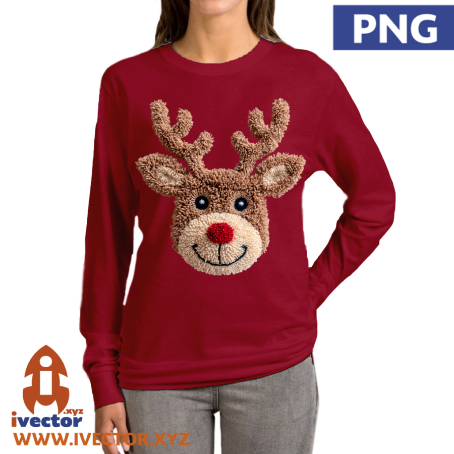 RENO-NAVIDENO-SONRISA-CROCHET-p4 RENO NAVIDEÑO SONRISA CROCHET