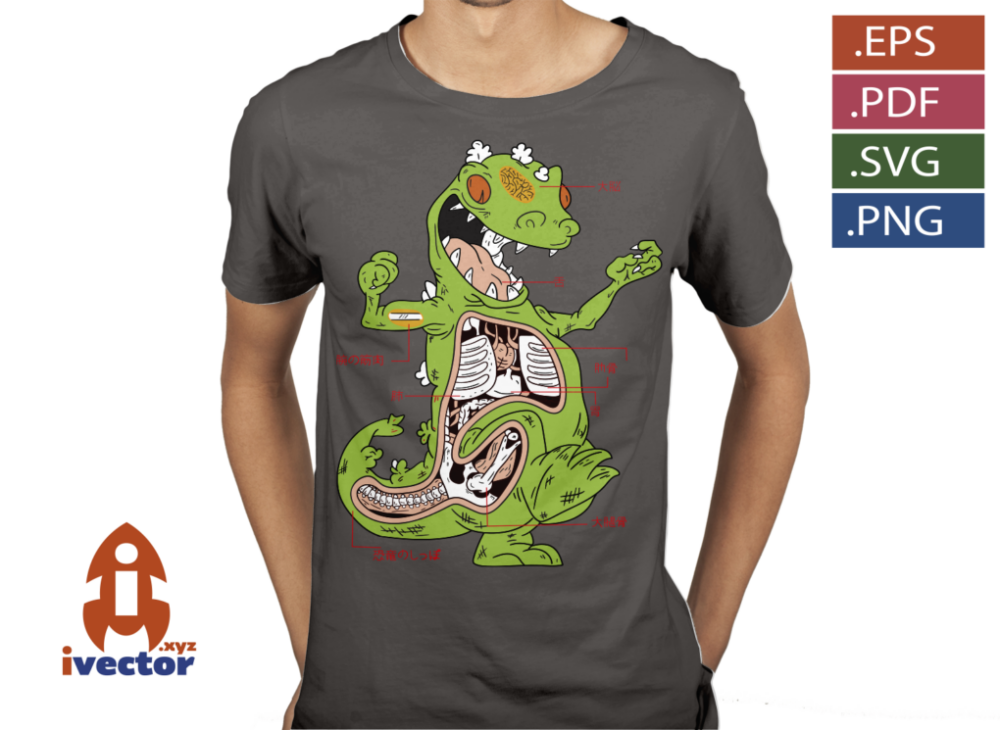 REPTAR-RUGRATS-VERDE-VECTOR-EDITABLE_p1 REPTAR RUGRATS VERDE VECTOR EDITABLE