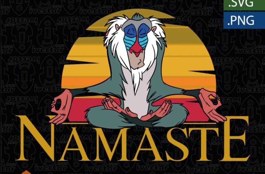 REY LEON NAMASTE VECTOR EDITABLE EPS PDF