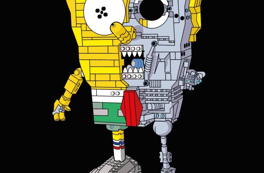ROBOT BOB ESPONJA VECTOR EPS PDF
