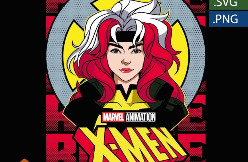 ROGUE X MEN 97 MARVEL VECTOR EDITABLE EPS PDF