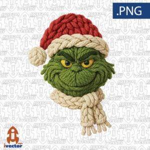 ROSTRO-GIRNCH-CROCHET-PNG-ALTA-CALIDAD-300x300 VECTORES Y RECURSOS