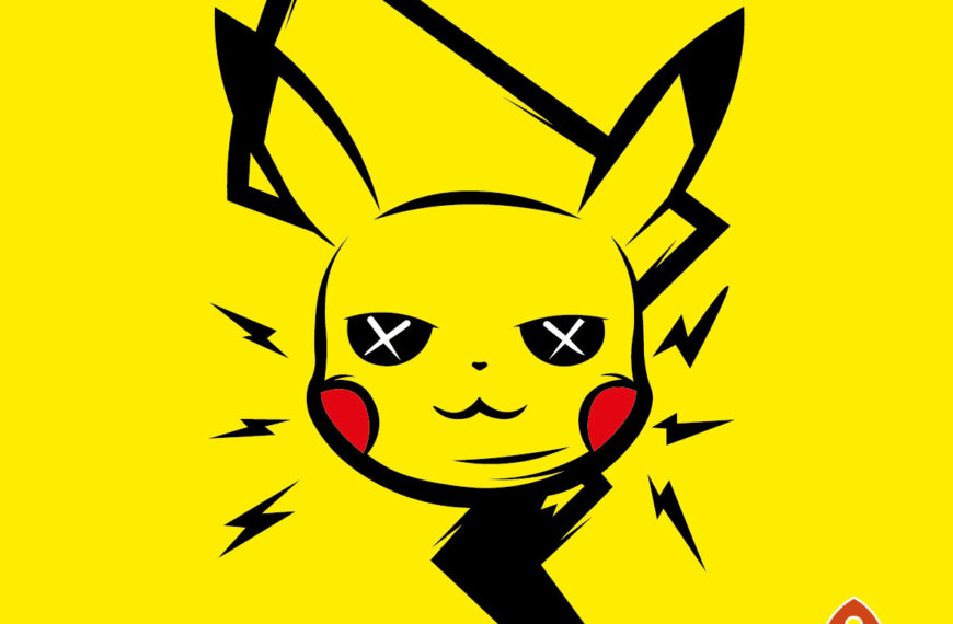 ROSTRO PIKACHU VECTOR EDITABLE EPS PDF CORTE VINIL