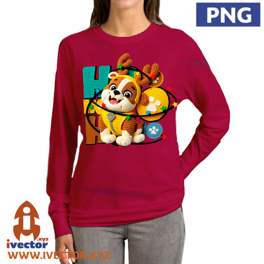 RUBBLE-PAW-PATROL-CHRISTMAS-PNG-ALTA-CALIDAD-CROCHET-p3 RUBBLE PAW PATROL CHRISTMAS PNG ALTA CALIDAD CROCHET