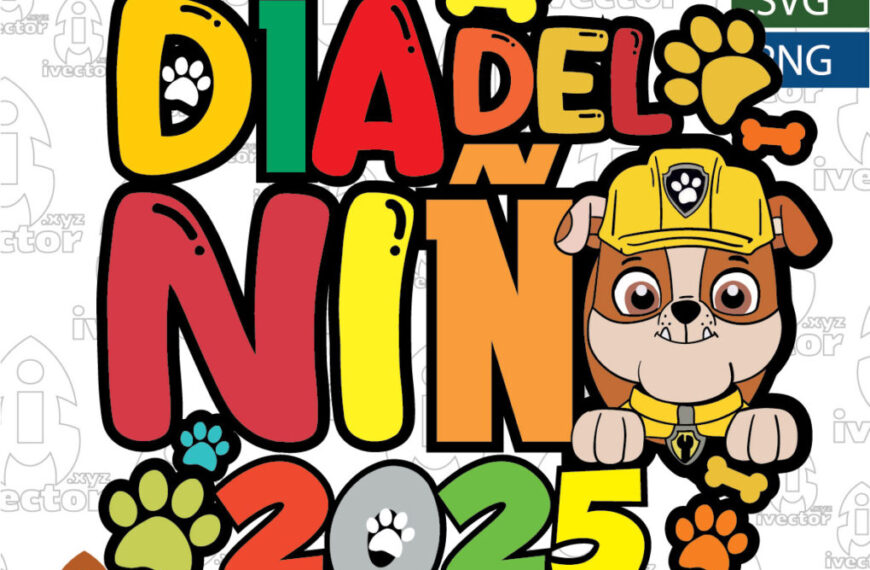 RUBBLE PAW PATROL DIA DEL NIÑO EDITABLE EPS PDF