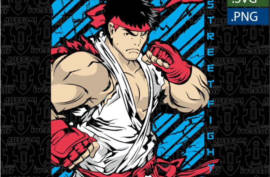 RYU JAPAN STREET FIGHTER VECTOR