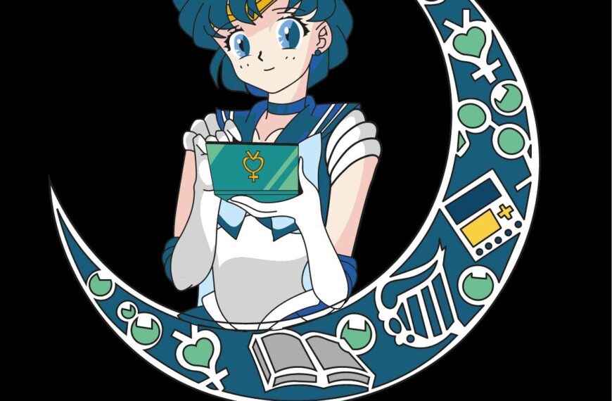 SAILOR MERCURY, SAILOR MOON VECTOR