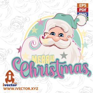 SANTA-CLAUS-MERRY-CHRISTMAS-VECTOR-EDITABLE-EPS-PDF-01-300x300 VECTORES Y RECURSOS