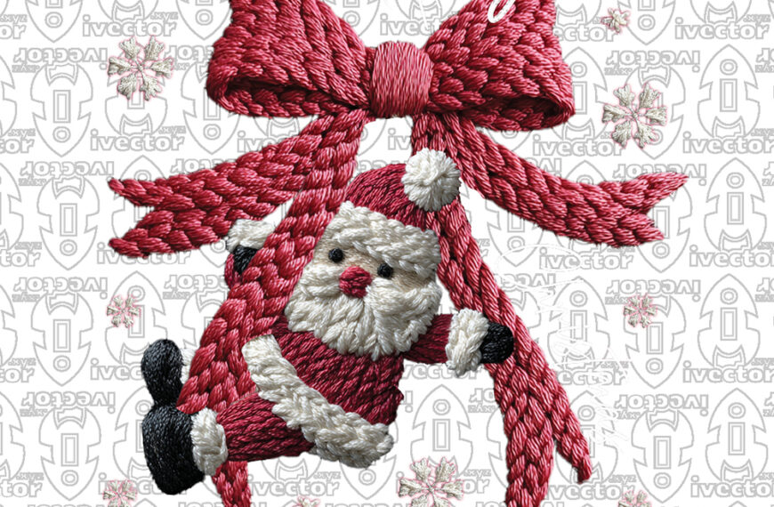 SANTA LAZO CROCHET PNG ALTA CALIDAD
