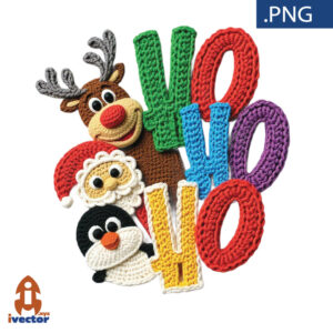 SANTA-RENO-PINGUINO-NAVIDENO-HO-HO-HO-CROCHET--300x300 VECTORES Y RECURSOS
