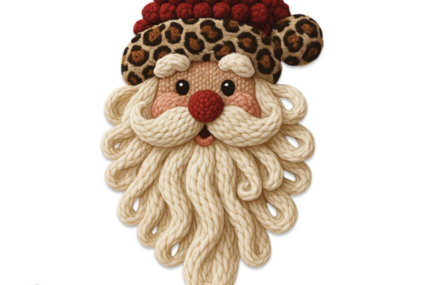SANTA TIERNO CROCHET ALTA CALIDAD P1