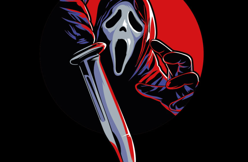 SCREAM VECTOR EDITABLE EPS PDF HALLOWEEN TERROR