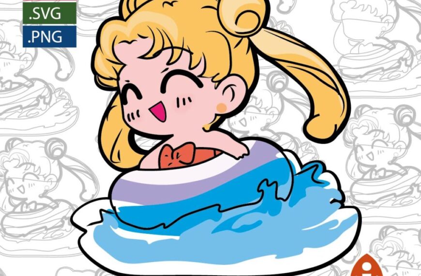 SERENA SAILOR MOOON VECTOR SALVAVIDAS VECTOR EPS PDF