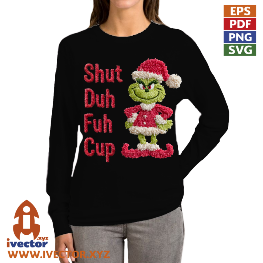 SHUT-DUH-FUH-CUP-GRINCH-CROCHET-PNG-ALTA-CALIDAD-P2 SHUT DUH FUH CUP GRINCH CROCHET PNG ALTA CALIDAD