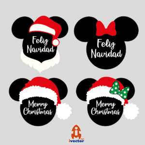 SILUETAS-MICKEY-AND-MINNIE-MOUSE-NAVIDAD-SANTA-EDITABLE-EPS-01-300x300 VECTORES Y RECURSOS