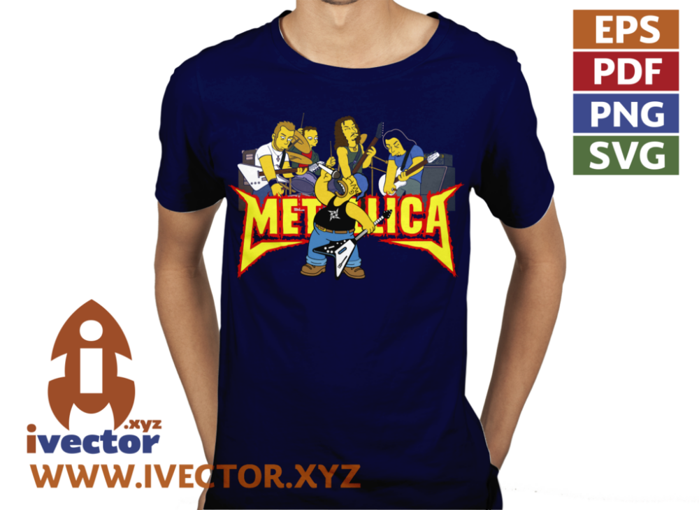 SIMPSON-METALICA-VECTOR-EDITABLE-P1 SIMPSON METALICA VECTOR EDITABLE