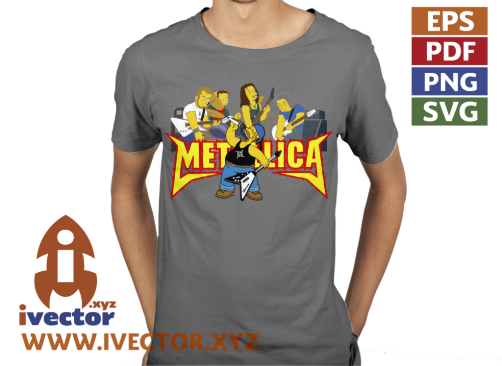 SIMPSON-METALICA-VECTOR-EDITABLE-P2 SIMPSON METALICA VECTOR EDITABLE