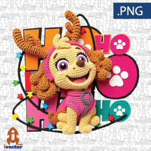 SKYE-PAW-PATROL-CHRISTMAS-CROCHET-ALTA-CALIDAD-300x300 VECTORES Y RECURSOS