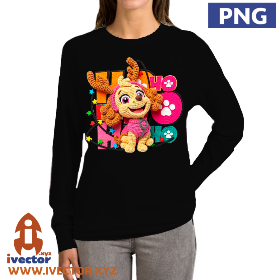 SKYE-PAW-PATROL-CHRISTMAS-CROCHET-ALTA-CALIDAD-P2 SKYE PAW PATROL CHRISTMAS CROCHET ALTA CALIDAD