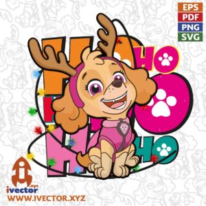 SKYE-PAW-PATROL-CHRISTMAS-VECTOR-EDITABLE-EPS-PDF-01-300x300 VECTORES Y RECURSOS