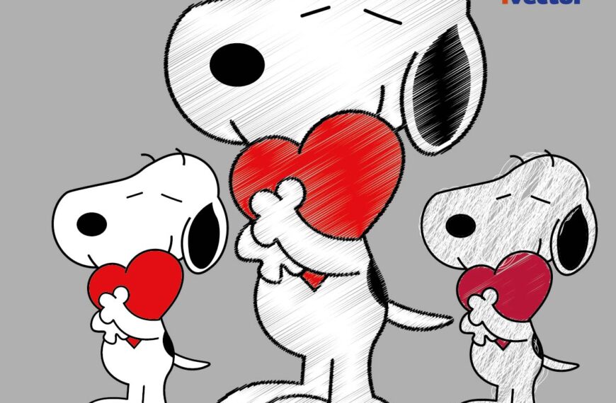 Snoopy efecto bordado vector gratis eps pdf