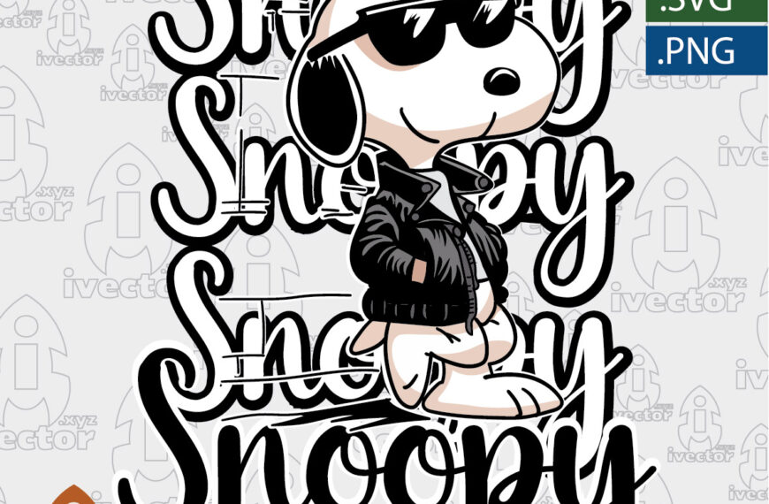 SNOOPY VECTOR EDITABLE EPS PDF