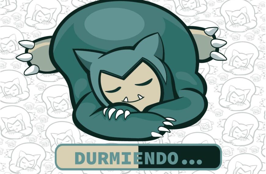 SNORLAX POKEMON DURMIENDO VECTOR EDITABLE EPS PDF