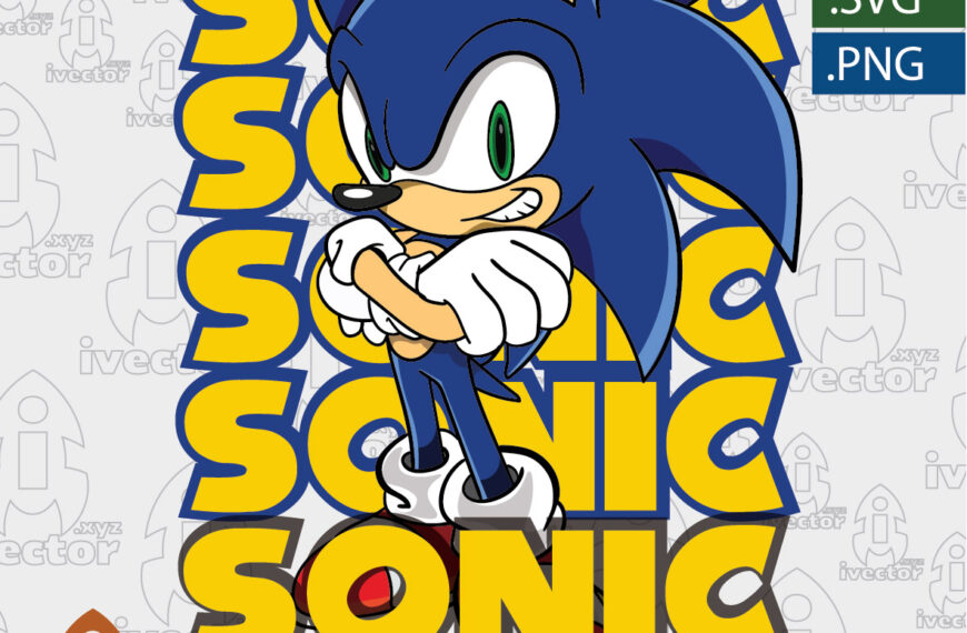 SONIC VECTOR COMPLETAMENTE EDITABLE