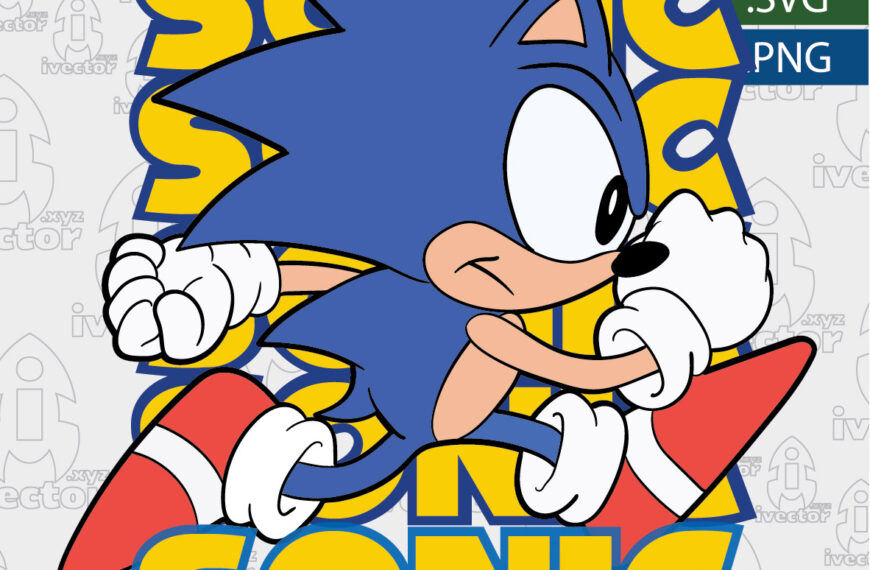 SONIC VECTOR EDITABLE EPS PDF
