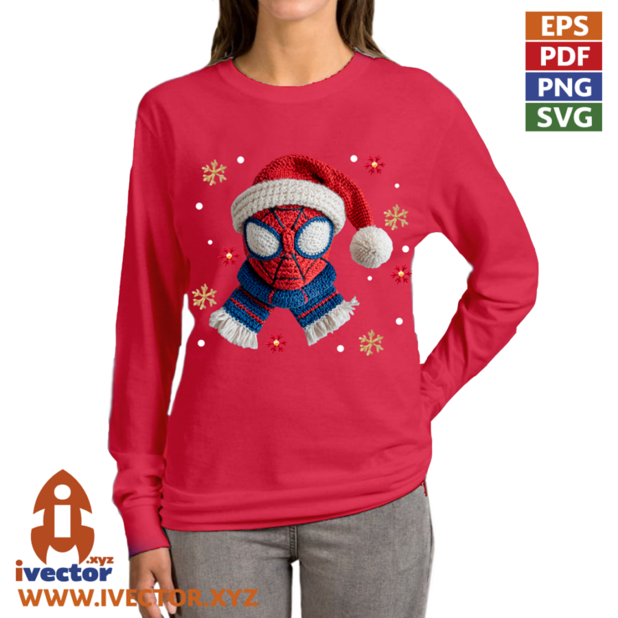 SPIDERMAN-CROCHET-PNG-ALTA-CALIDAD-p2 SPIDERMAN CROCHET PNG ALTA CALIDAD