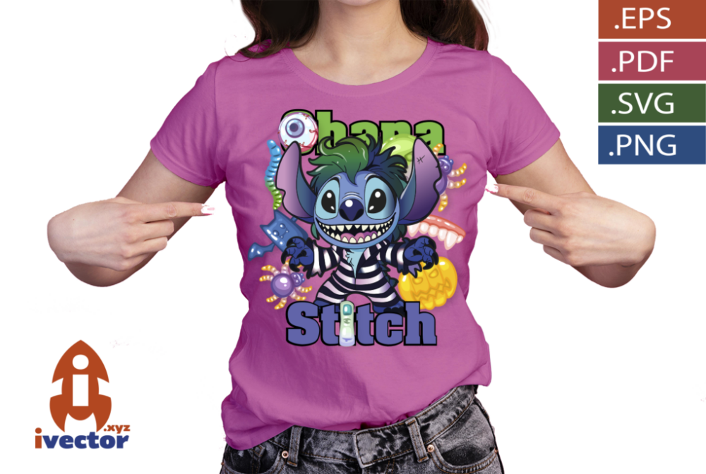 STITCH-BEETLEJUICE-VECTOR-EDITABLE_P3 STITCH BEETLEJUICE VECTOR EDITABLE