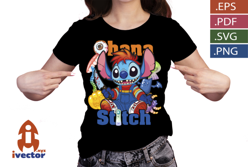 STITCH-CHUCKY-VECTOR-EDITABLE_P4 STITCH CHUCKY VECTOR EDITABLE