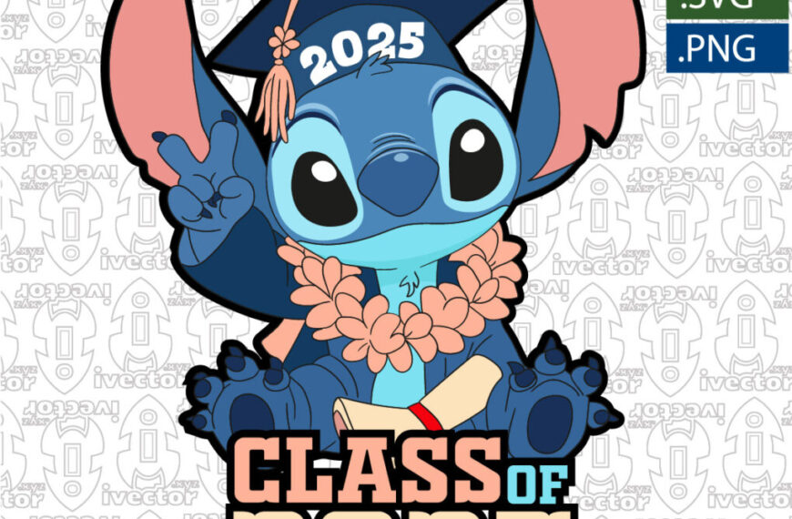 STITCH CLAS OF 2025 VECTOR EDITABLE EPS PDF