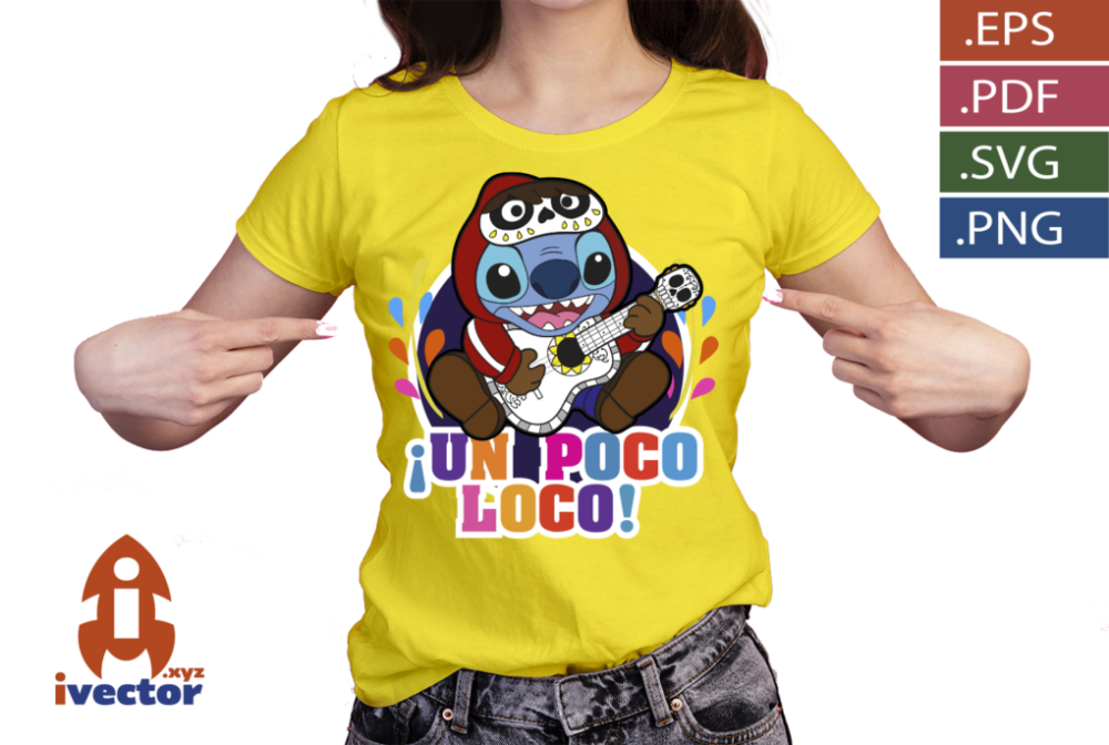 STITCH-COCO-UN-POCO-LOCO-VECTOR-EDITABLE_P5 STITCH COCO UN POCO LOCO VECTOR EDITABLE