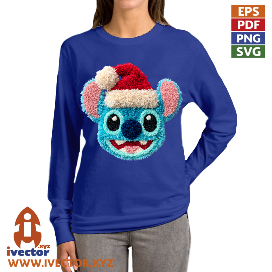 STITCH-GORRO-CROCHET-PNG-ALTA-CALIDAD-P3 STITCH GORRO CROCHET PNG ALTA CALIDAD