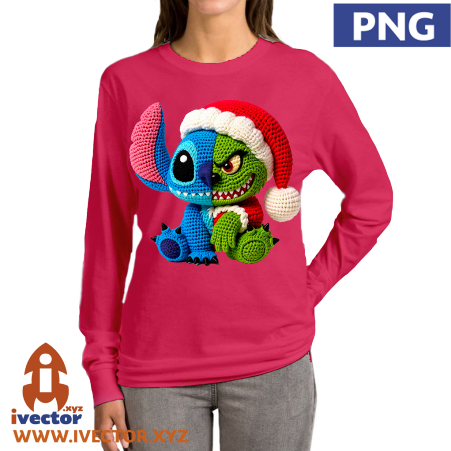 STITCH-GRINCH-MERRY-CHRISTMAS-VECTOR-EDITABLE-P1 STITCH GRINCH MERRY CHRISTMAS VECTOR EDITABLE