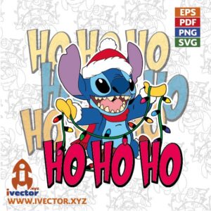STITCH-HO-HO-HO-NAVIDAD-VECTOR-EDITABLE-EPS-PDF-01-300x300 VECTORES Y RECURSOS