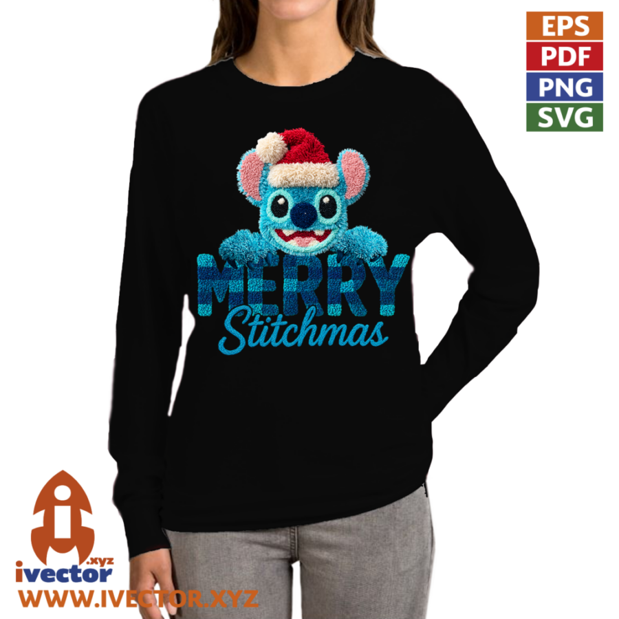 STITCH-MERRY-STITCHMAS-CROCHET-PNG-ALTA-CALIDAD-p1 STITCH MERRY STITCHMAS CROCHET PNG ALTA CALIDAD