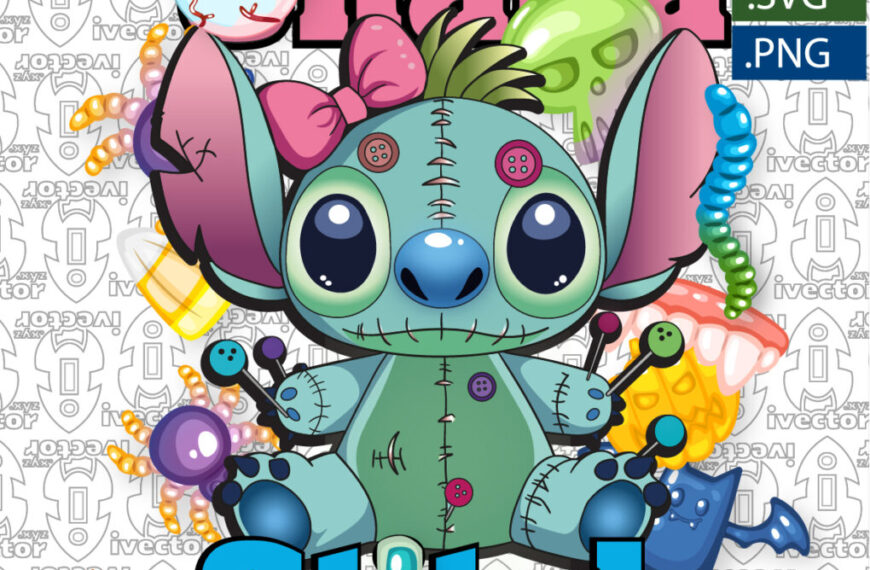 STITCH OHANA VECTOR EDITABLE