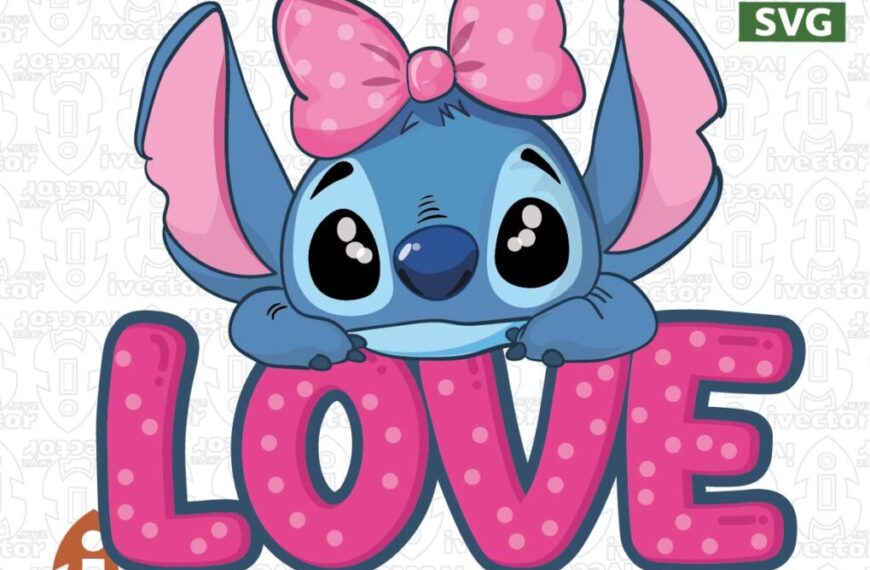 STITCH VECTOR LOVE LETRAS EPS PDF