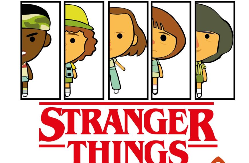 STRANGER THINKS LOGO PERSONAJES VECTOR EPS PDF
