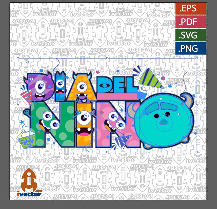 SULLIVAN-VECTOR-DIA-DEL-NINO-EDITABLE_P7 SULLIVAN VECTOR DIA DEL NIÑO EDITABLE