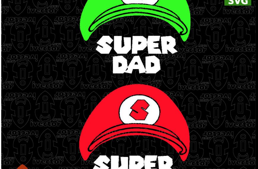 SUPER DAD , SON , MARIO BROS VECTOR