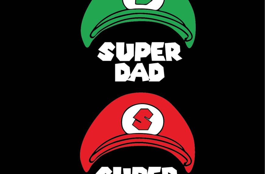 SUPER DAD , SON , MARIO BROS VECTOR
